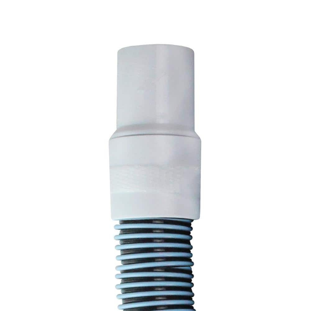 25 ft. x 1.5 in. Blue Extruded EVA In-Ground Swimming Pool Vacuum Hose with Swiv