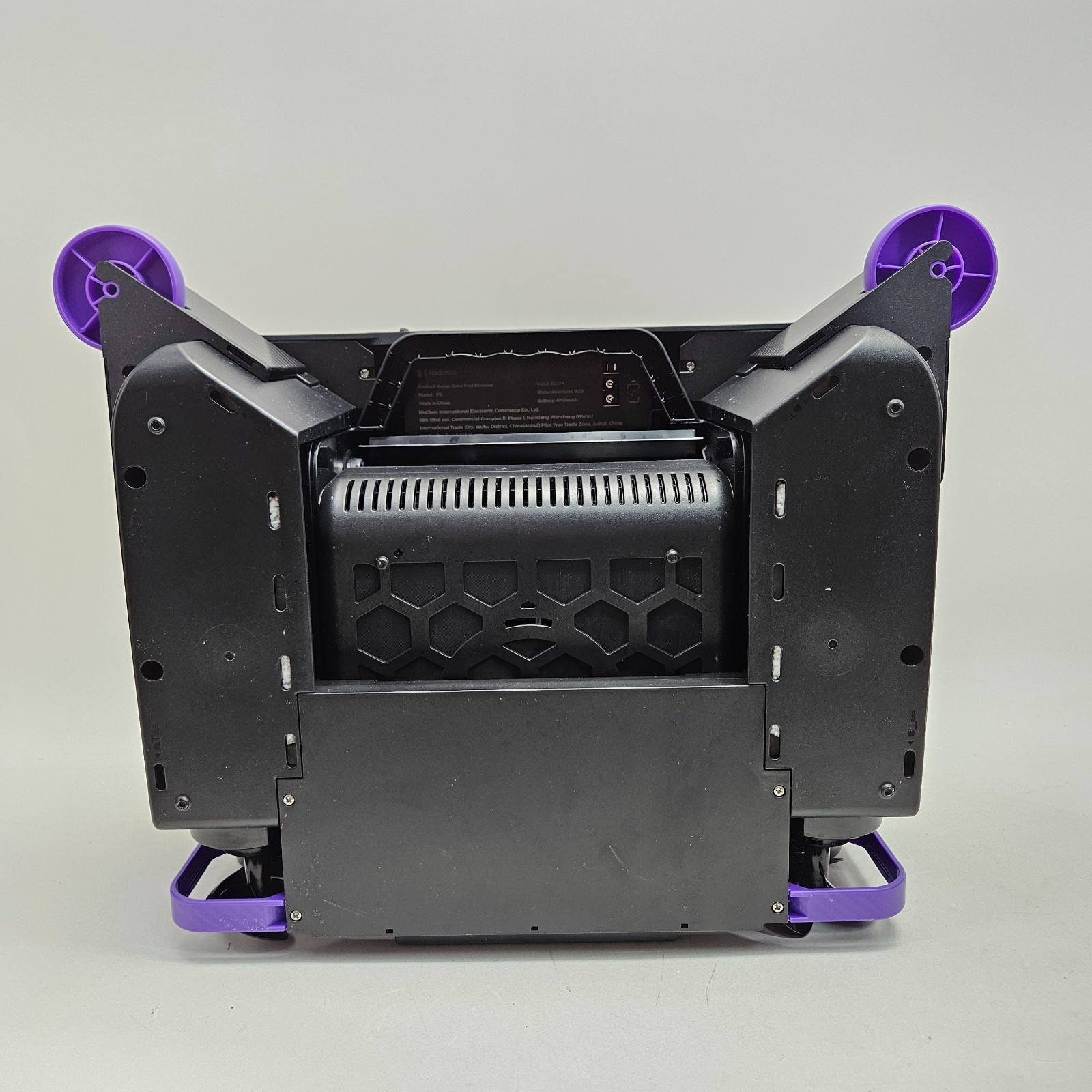 Solar-Powered Robot Pool Surface Skimmer Cleaner Salt Tol Motors 150-um Filtrate