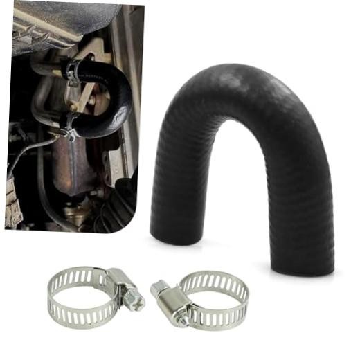 Car Hose with Clamp, Heater Core Crossover Coolant Bypass Hose Kit, Sealing