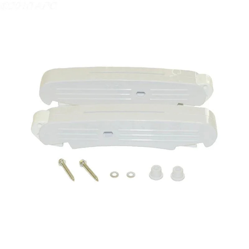 Pod kit, white, inc. right/left pods, plugs, screws & washers