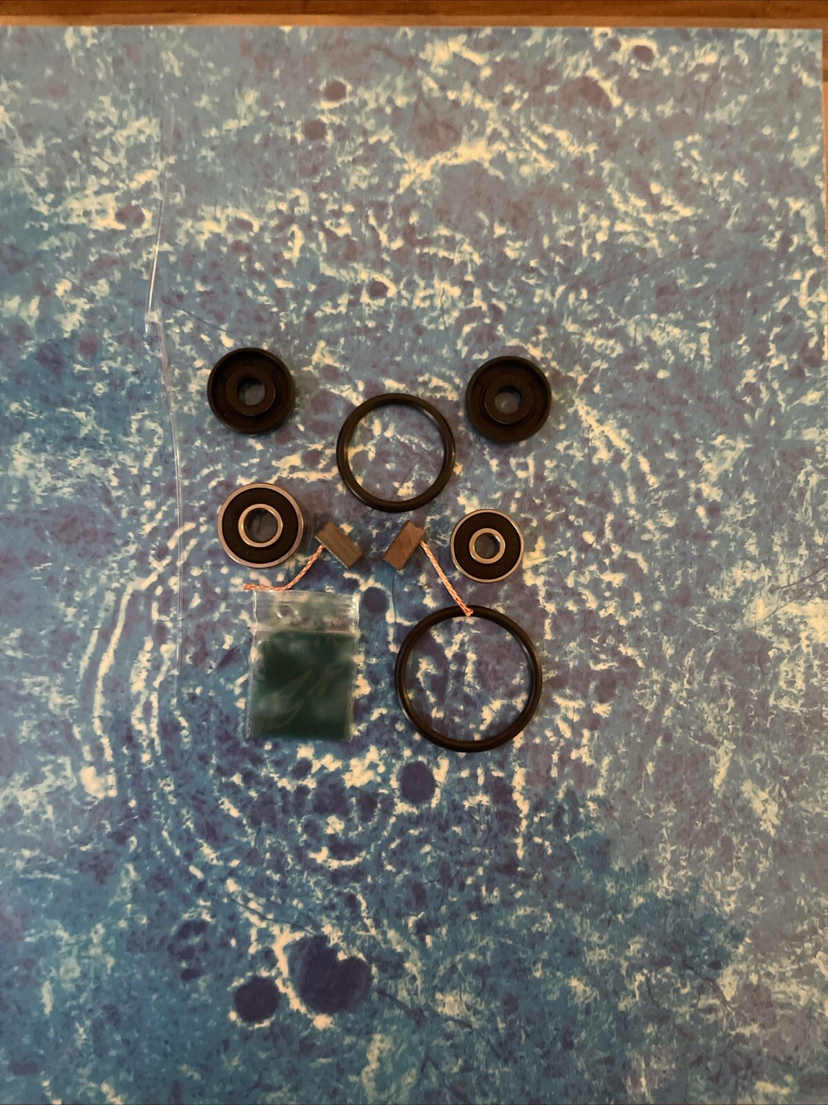 PRO REBUILD KIT DOLPHIN POOL ROBOT IMPELLER MOTOR 52zy24-50-29 5500033 Brushes