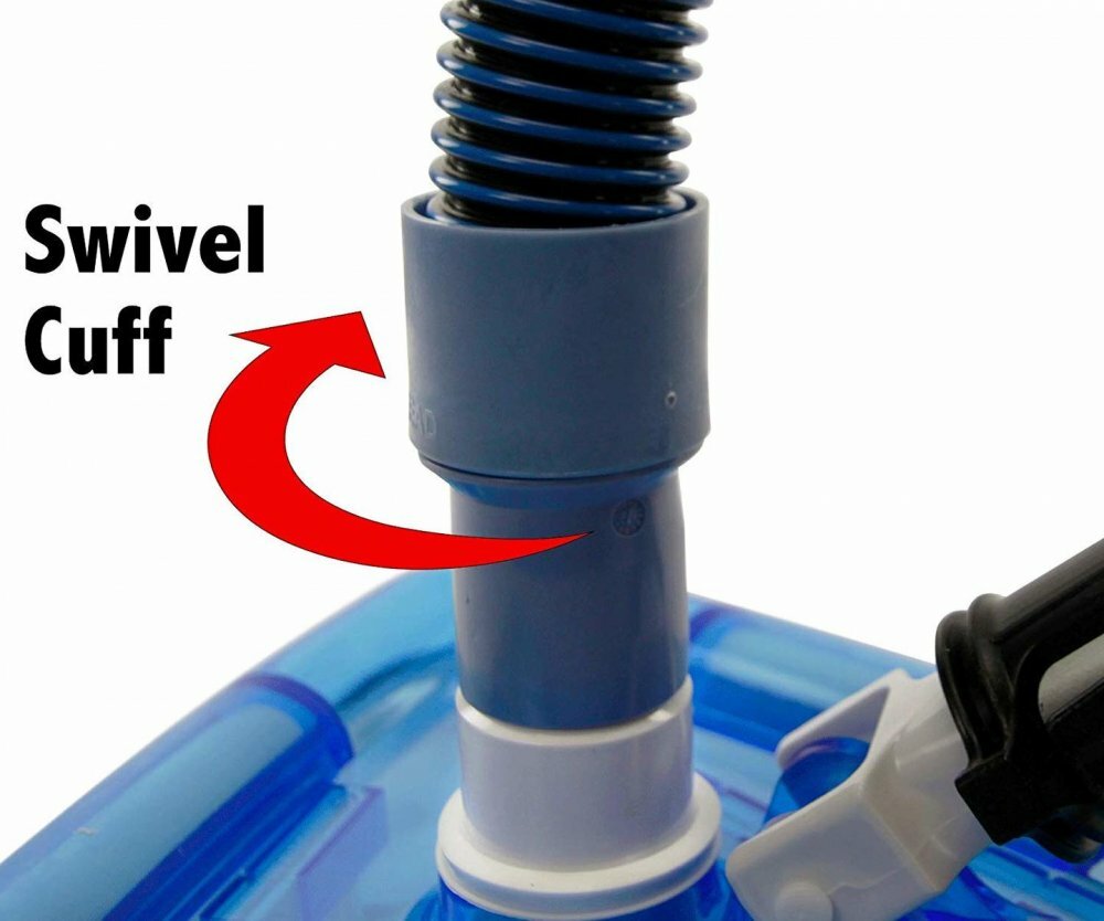 Aqua Select Swimming Pool 1¼ » Vacuum Hose For Cleaning Pool w/ Hose Helper