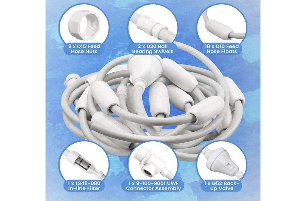 Feed Hose G5 Pool Cleaner Zodiac Polaris 280 380 180 3900 No Compatible 360 Pola