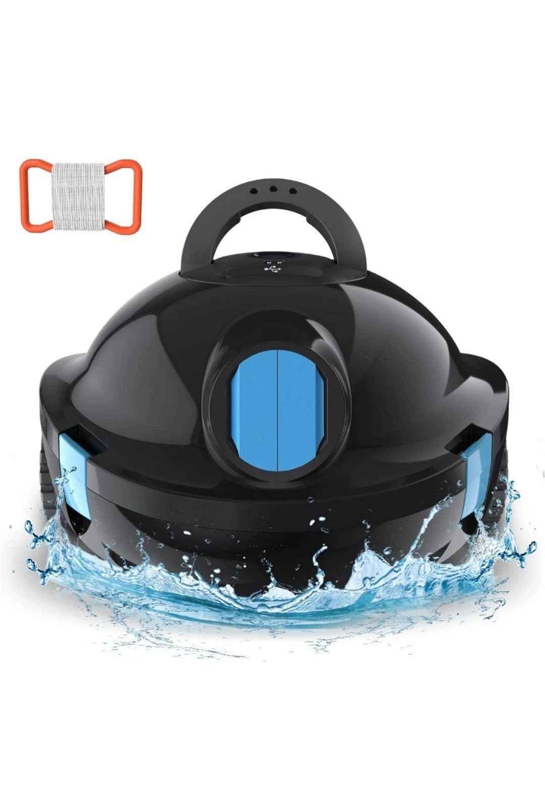 INSE Y10 Cordless Automatic Robotic Pool Cleaner – BLACK Open Box To Make Video