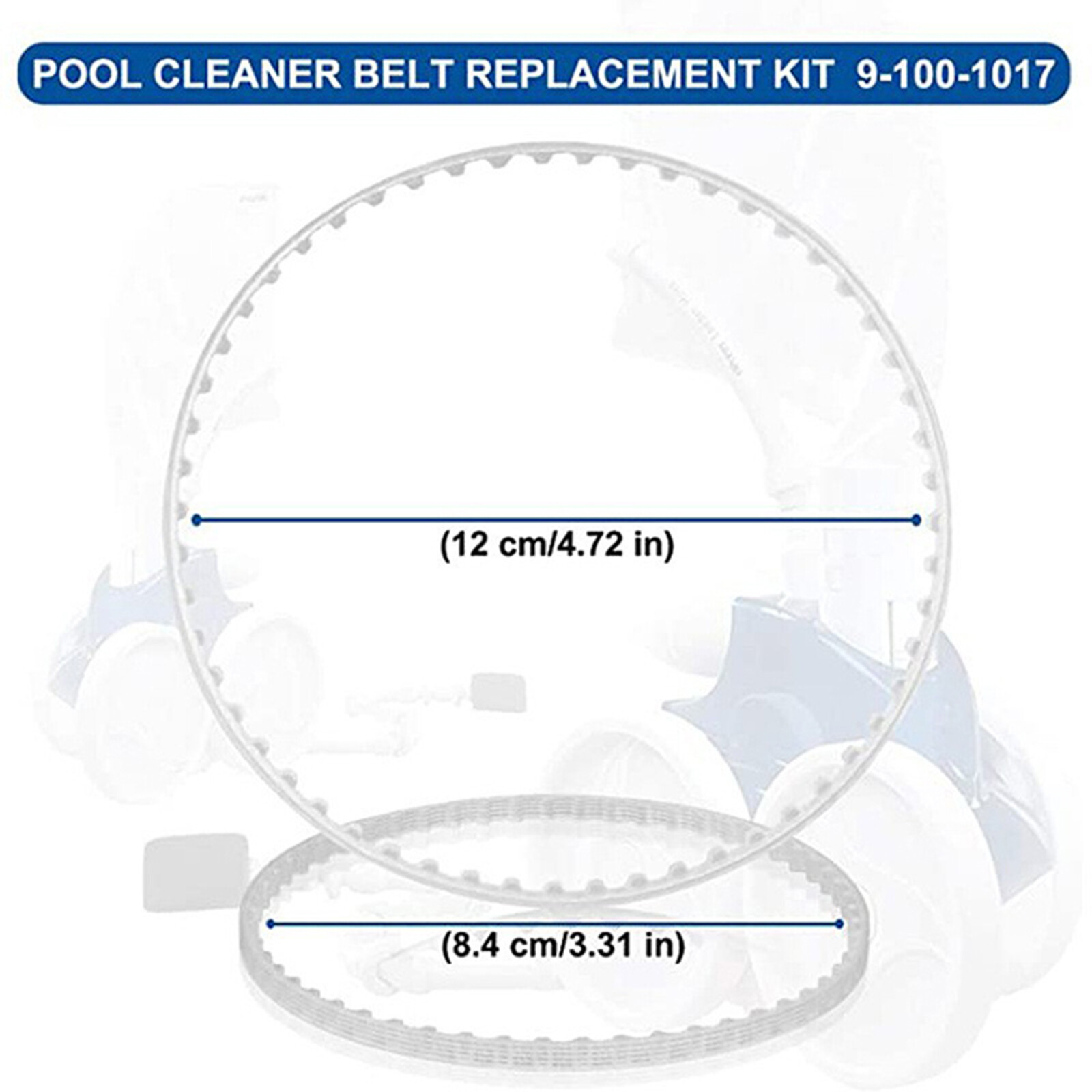 Pool Cleaner Drive Belts 360/380 Replacement Kit for Polaris Pool Cleaning Robot
