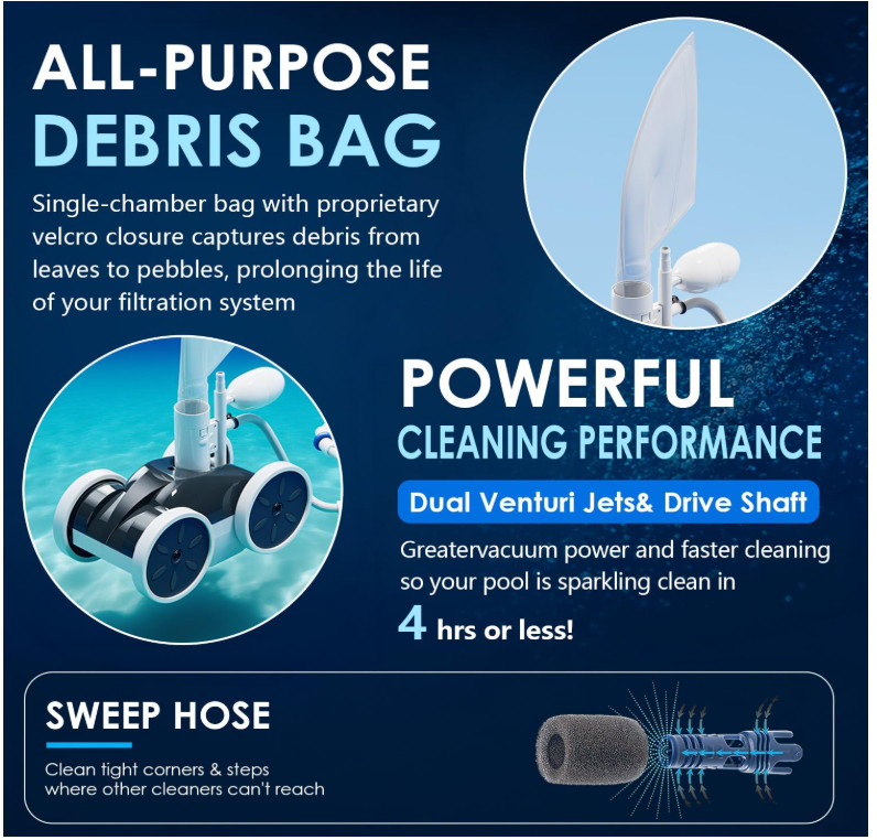 Pool Pressure Side Sweeper: Professional Solution for Cleaning Your Swimming Poo