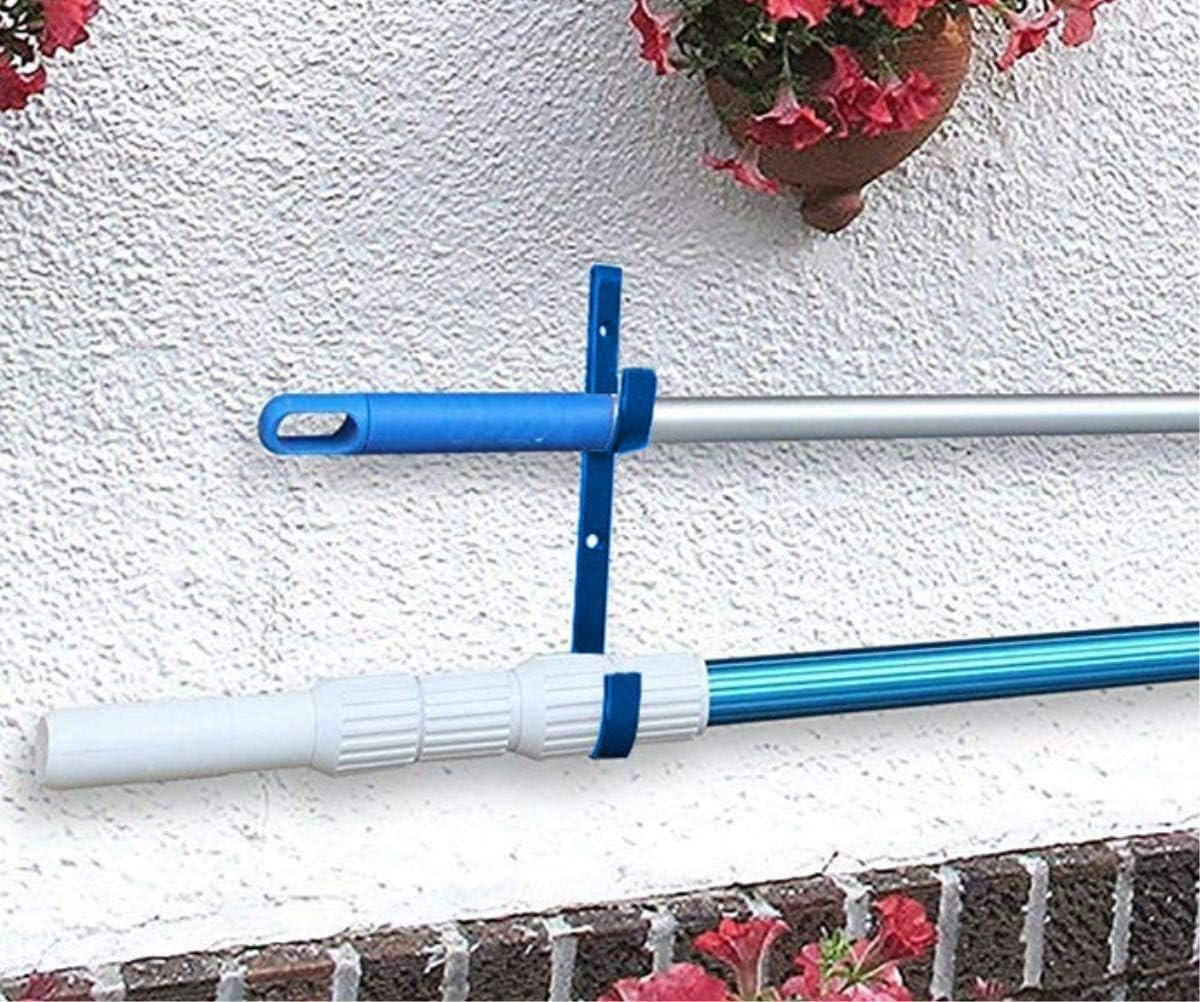 Flowerbeauty Pool Pole Hanger Premium Aluminium Holder Set, Ideal Hooks for Tele
