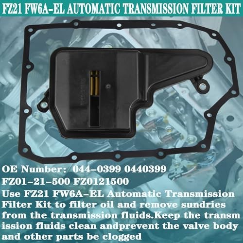 FZ21 FW6A-EL Automatic Transmission Filter Kit – Compatible with 2013-2023 Mazda