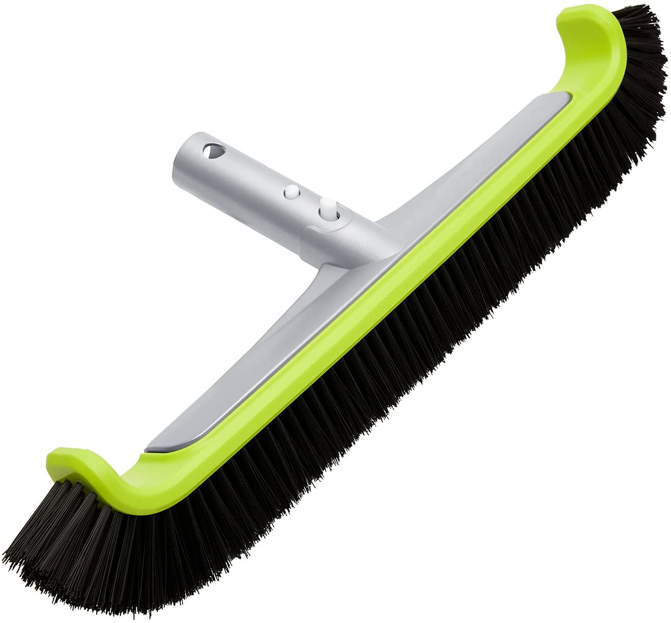 Heavy Duty Pool Brush for Wall & Tile with Reinforced Aluminium Back