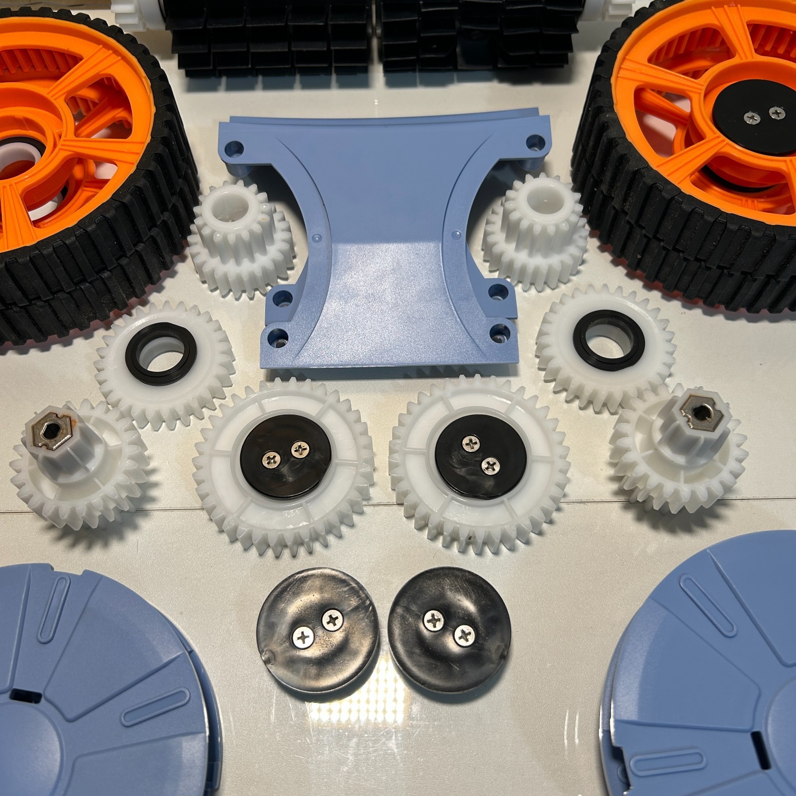 Parts Lot Rollers Gears for Seauto SAT20 Cordless Robotic Pool Cleaner
