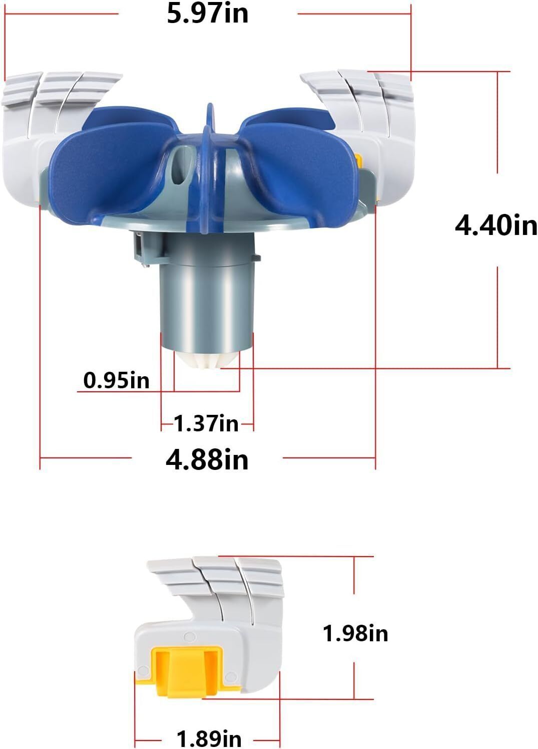 Cyclonic Scrubbing Kit R0714300 For ZODIAC Robotic Pool Cleaner MX8 & MX8 Elite
