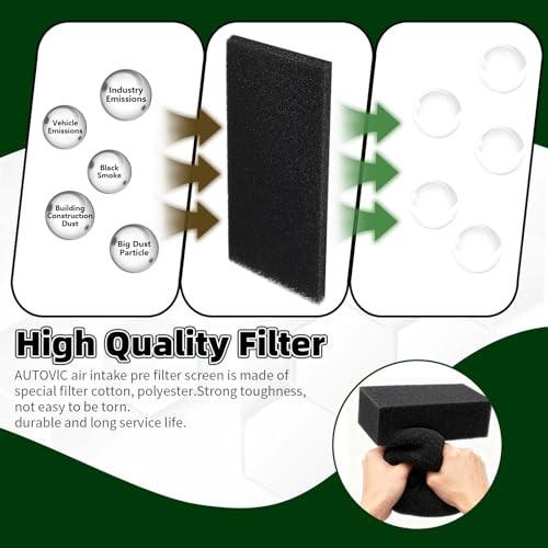 2-Pack Intake Air Pre Filters – Polaris Ranger 400 500 700 800 900 2×4 4×4
