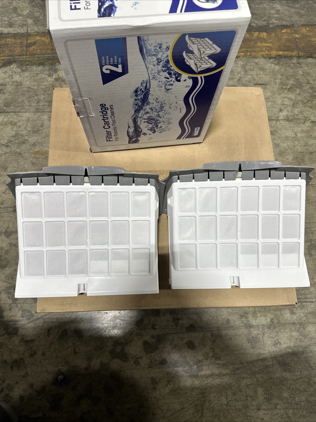 Aquabot Aqua Products Rapids 1500 AS1051446 FILTER CARTRIDGES Pair NEW