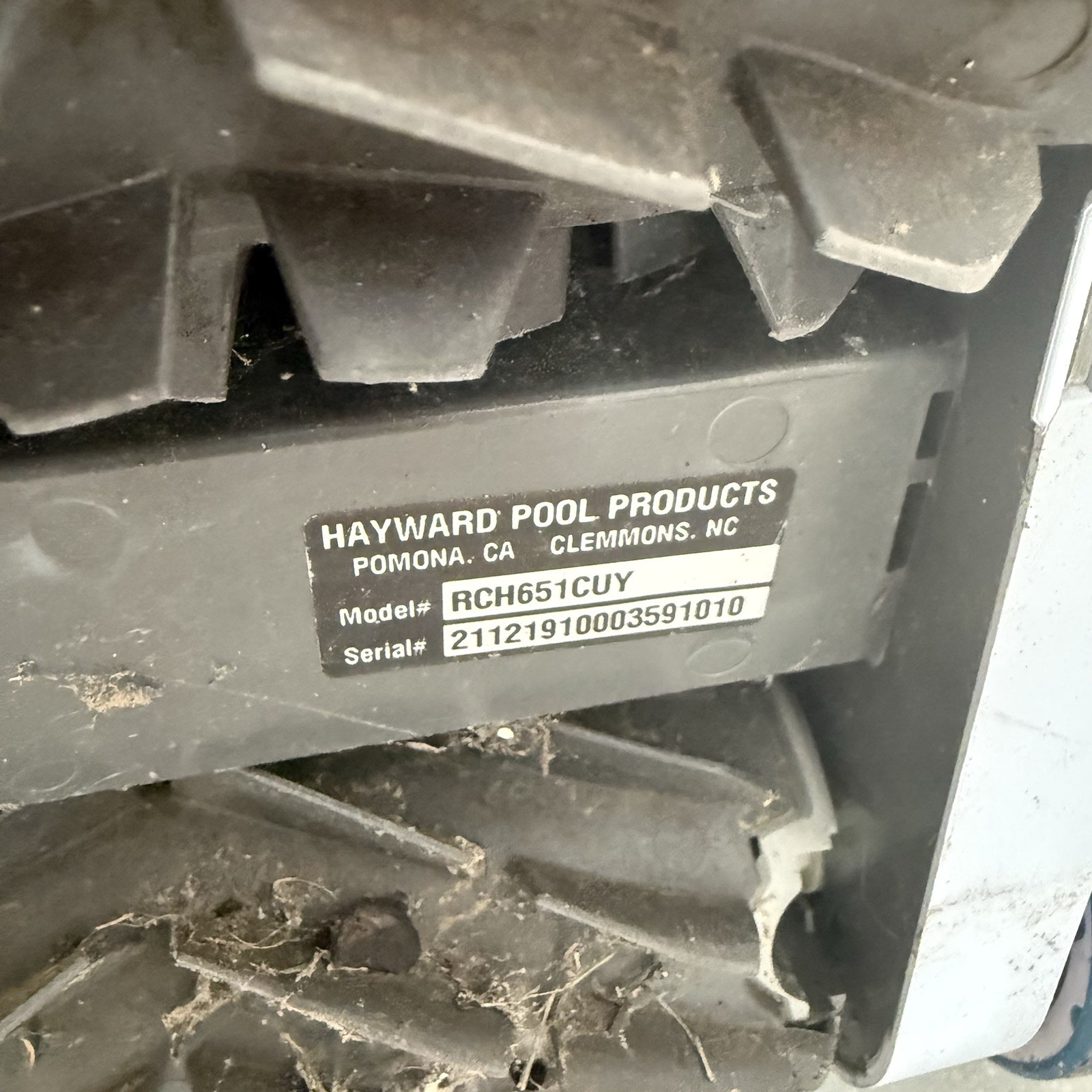 Hayward AquaVac 650 Lower Chassis Assembly Wheels Brushes Gearbox No Motor