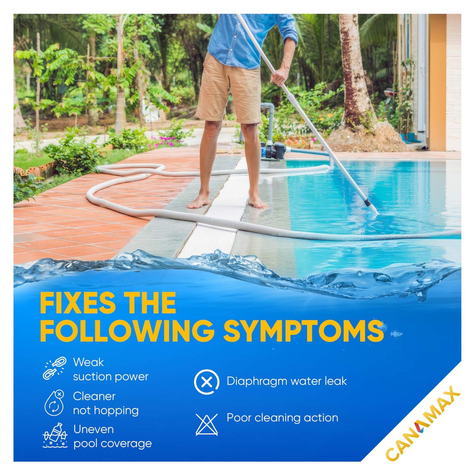 « Pool Cleaner Diaphragm W69698 Compatible with Zodiac G3, G4, Alpha 2 & 3 »