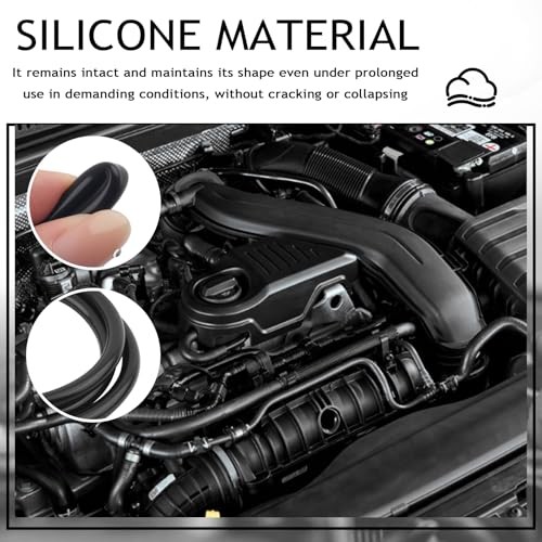 94PCS 5Ft Vacuum Hose Automotive Kit with 6 Sizes
