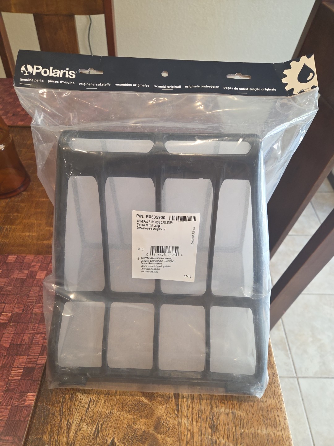 Zodiac Polaris OEM R0535900 All-Purpose Leaf Canister New DEBRIS BASKET