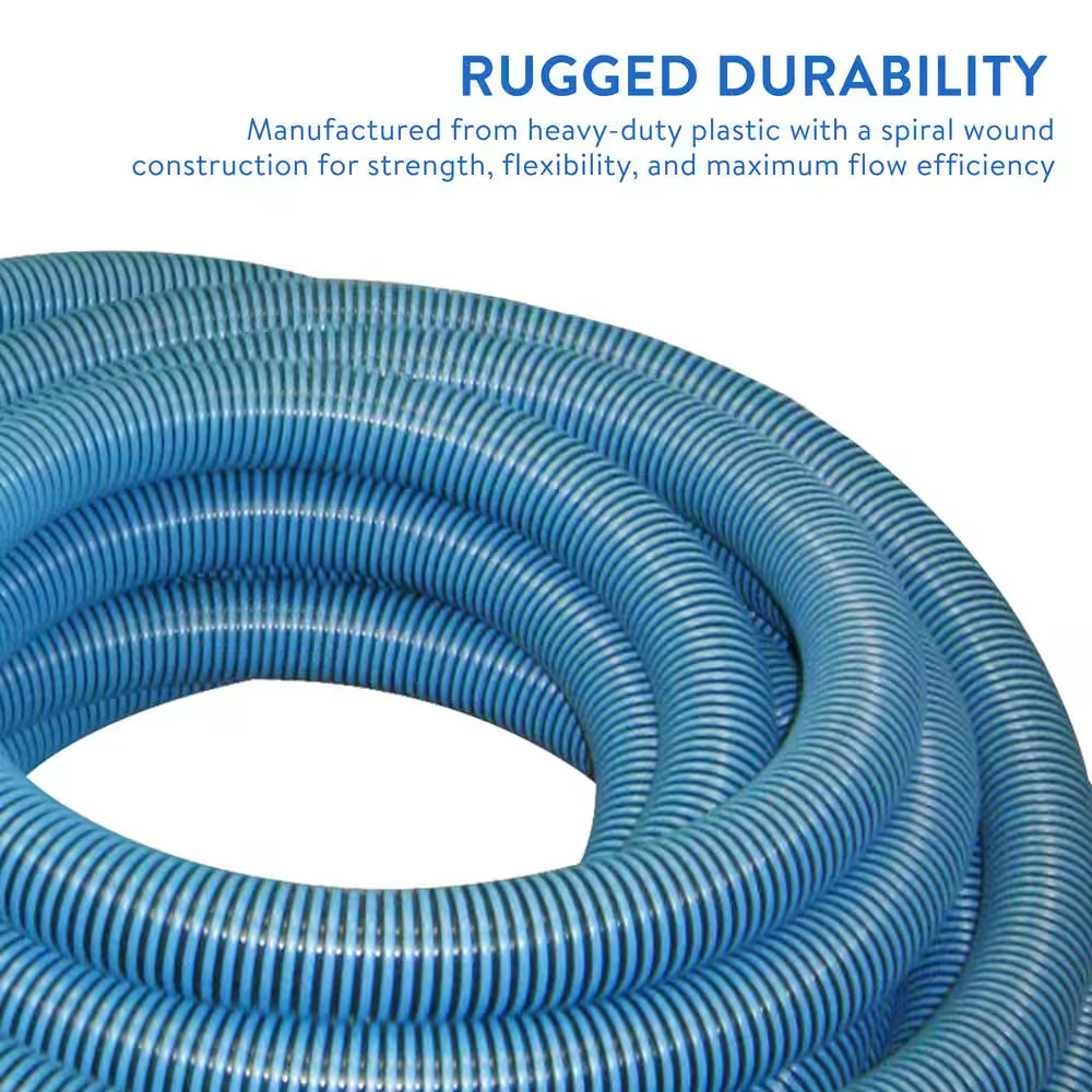 18 Ft. X 1-1/4 In. Vacuum Hose for above Ground Pools