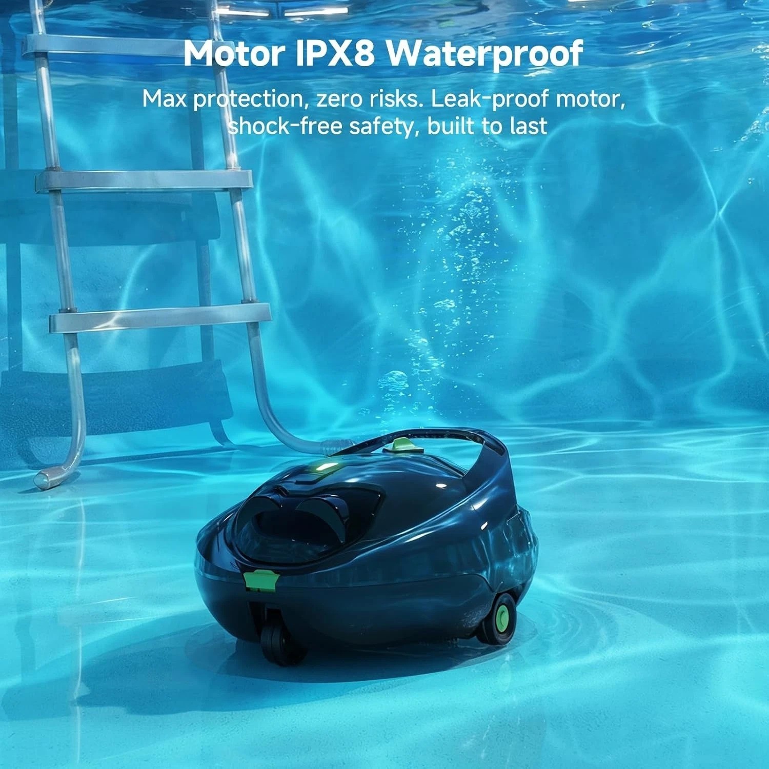 PF1 Cordless Pool Vacuum Cleaner Robot for Above & In-Ground Pools