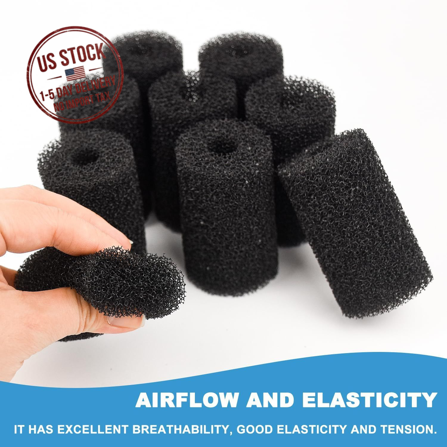 20Pack Pool Cleaner Sweep Hose Tail Scrubbers Replacement Backup Filter Parts 36