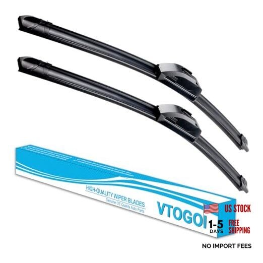 OEM Quality 21 »+21 » Windshield Wiper Blades – Premium All-Seasons J-Hook