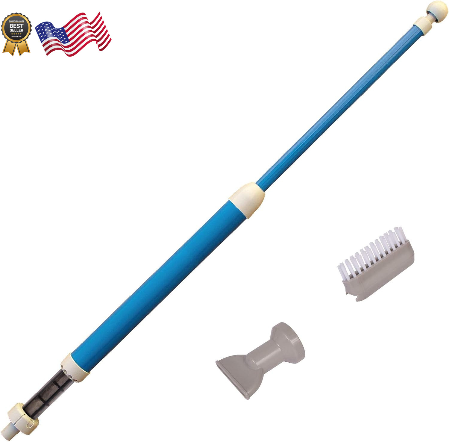 Manual Handheld Swimming Pool and Spa Vacuum Cleaner for Minor Debris