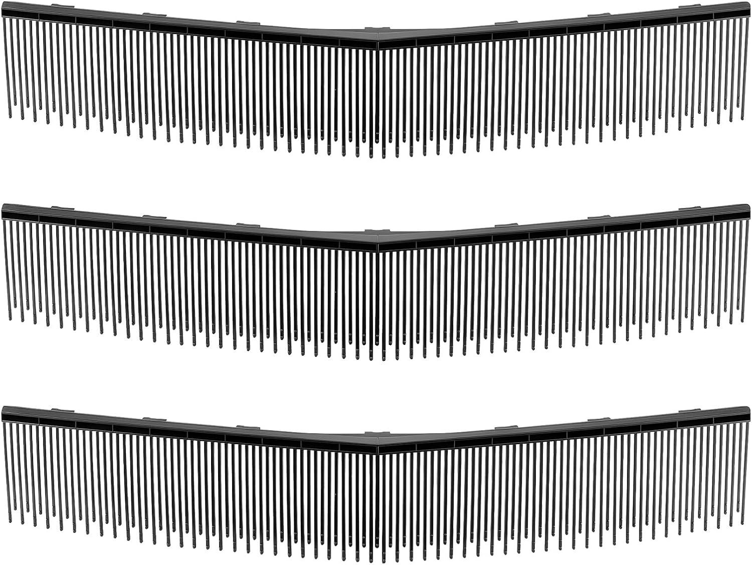 VEVOR 3 Packs Lawn Sweeper Brush Replacement, Compatible with VEVOR 26 in Lawn &