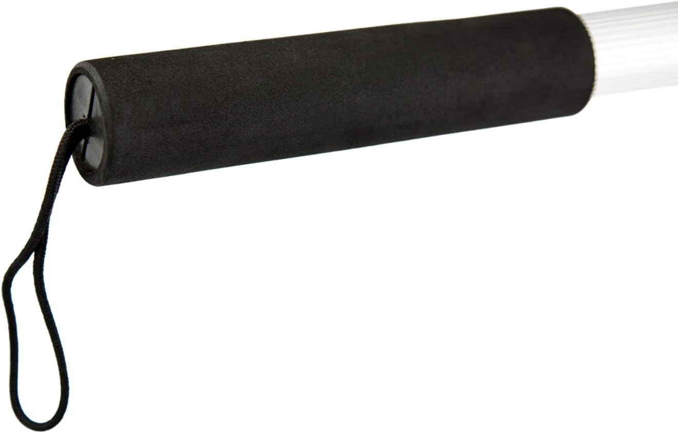 Fine Mesh Pond Skimmer Net, Extendable Handle, 36-69&Prime; Length