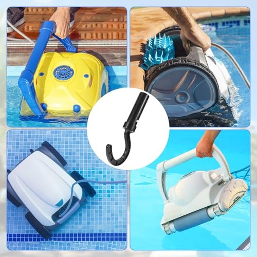 Hook for All Robotic Pool Cleaner, Hanger for Swimming Pool Vacuum & Robot Fit