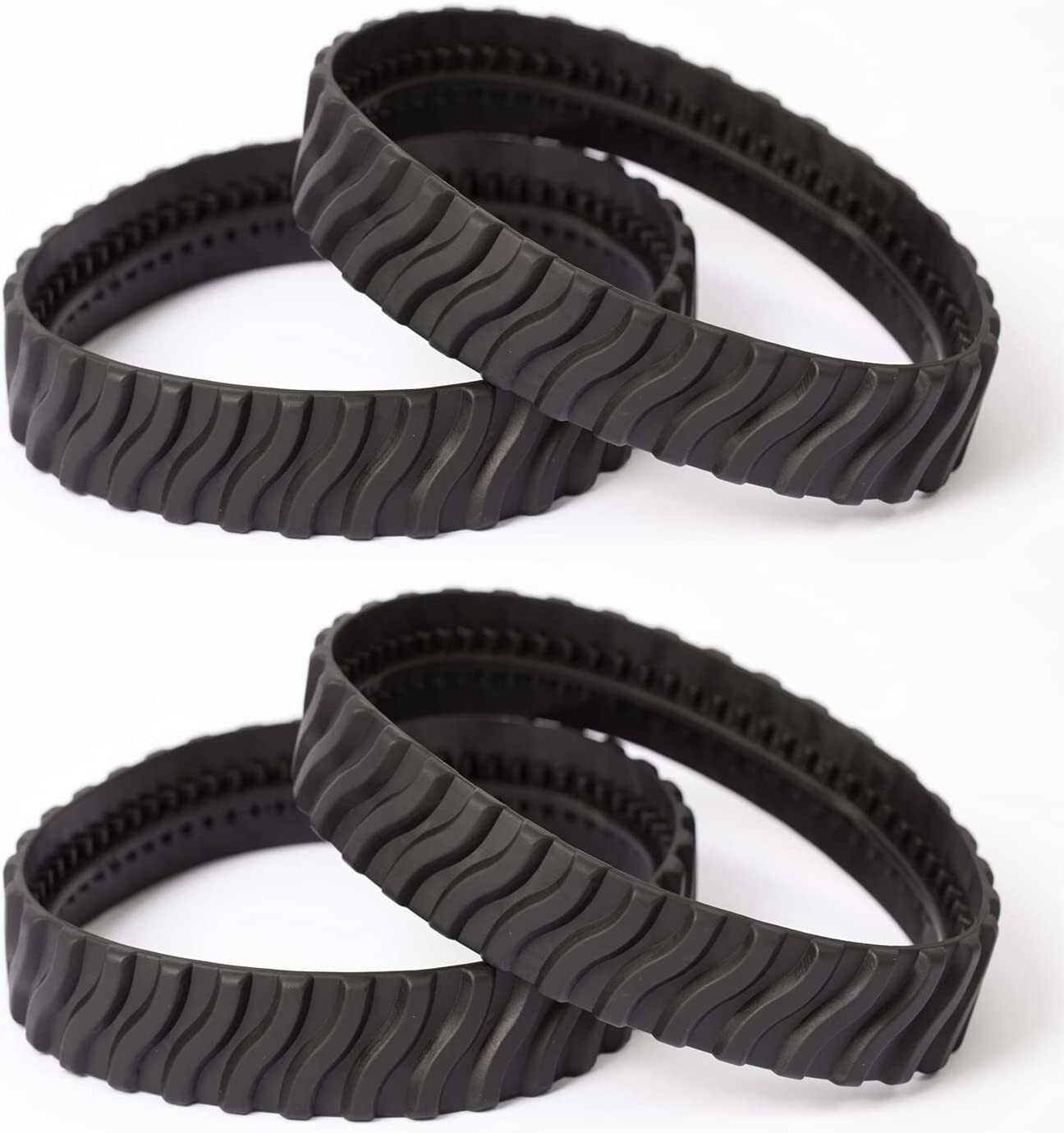 R0526100 Zodiac Baracuda Pool Cleaner Tire Wheel MX8/MX6 2-PACK (4 Tracks)