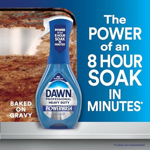 Dawn PRO Heavy Duty Powerwash, Bulk Foaming Dish Spray for 6 Starter Kits