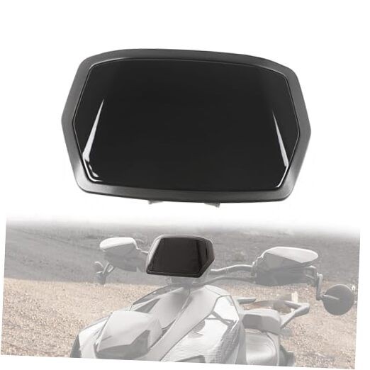 Plastic Gauge Spoiler for Can-Am Ryker Gauge Spoiler Kit Support for Can Black
