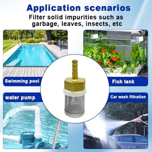 8mm Inline Strainers Filter Copper Tube Joint 8mm Diameter Hose Diameter 8MM