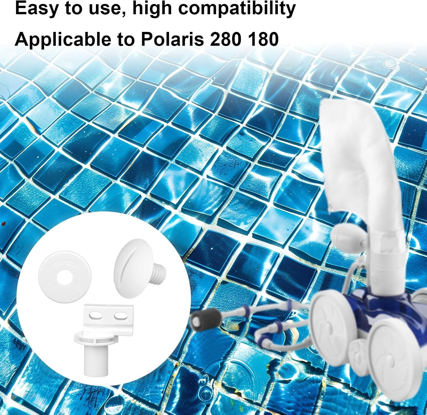 6pcs Pool Cleaner Rebuild Kit, Pool Cleaner Replacement Parts Compatible with…