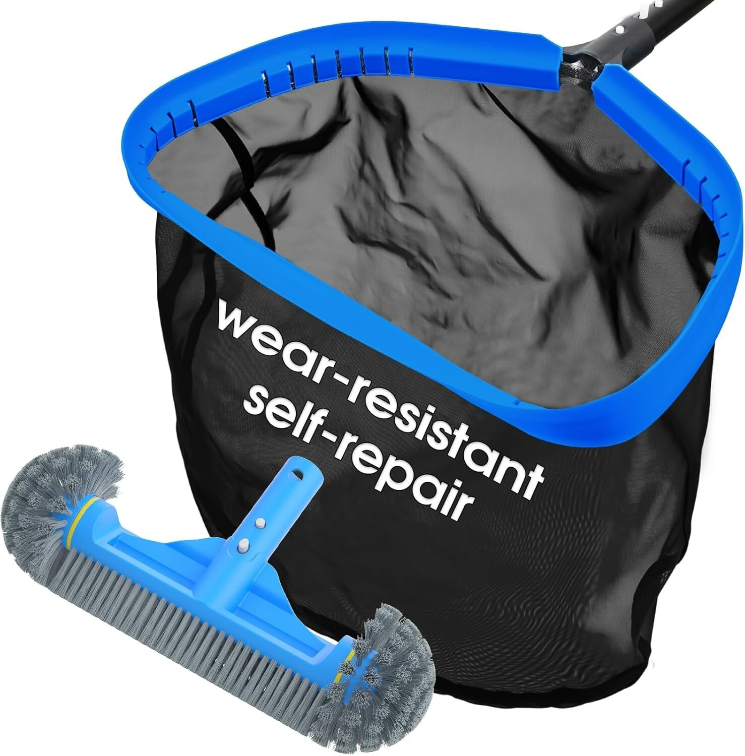 Pool Cleaning Kit 17.5 » Pool Net & 12.5 » Pool Brush Above Ground Pool Skimmer
