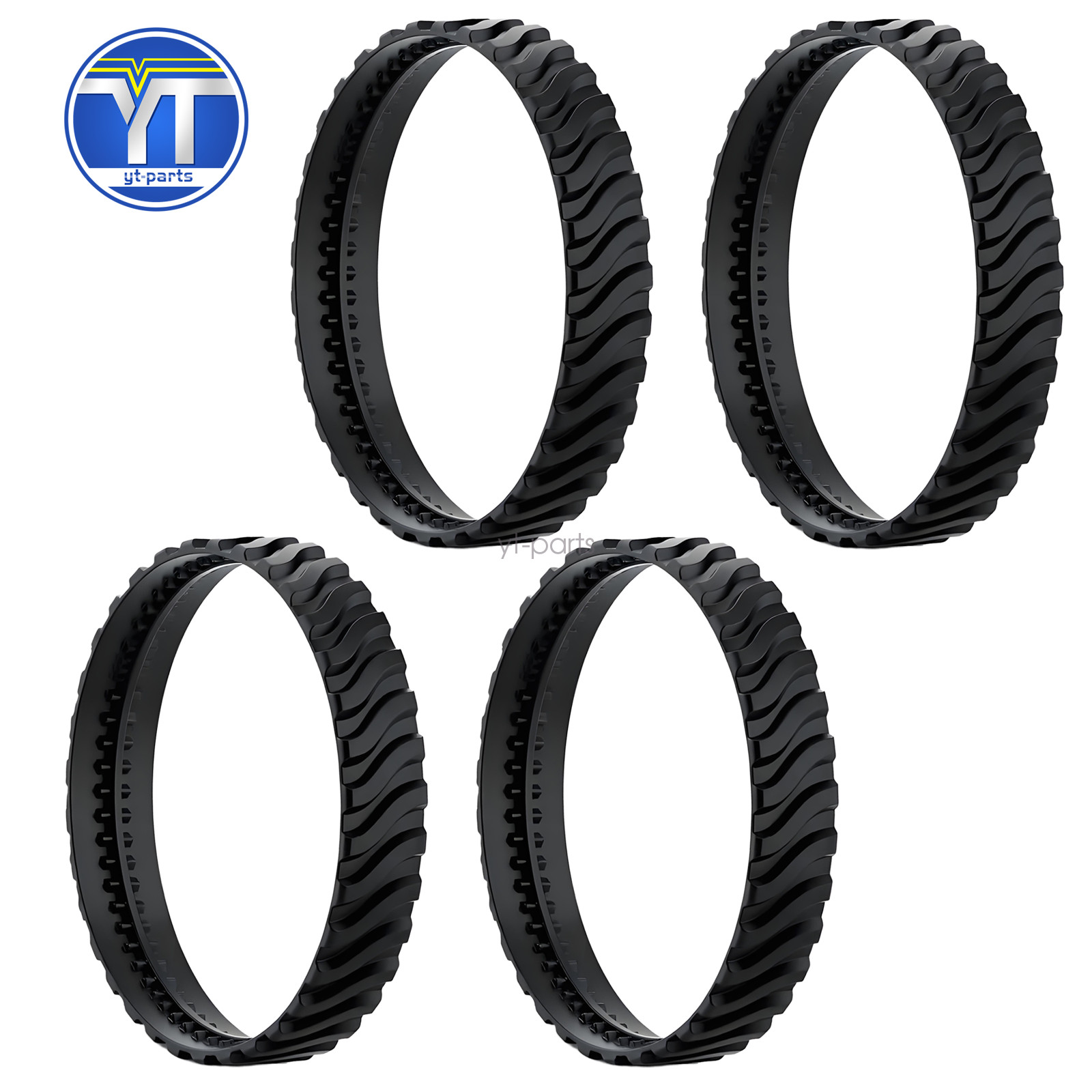4X Pool Cleaner Tire Track R0526100 Fit for Zodiac Baracuda MX8 / MX6 Elite