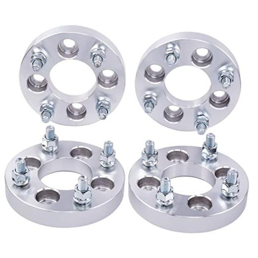 4PC 4×156 ATV UTV Wheel Spacers 1 Inch with 12×1.5 Studs 131mm 1 Inch-4 PCS