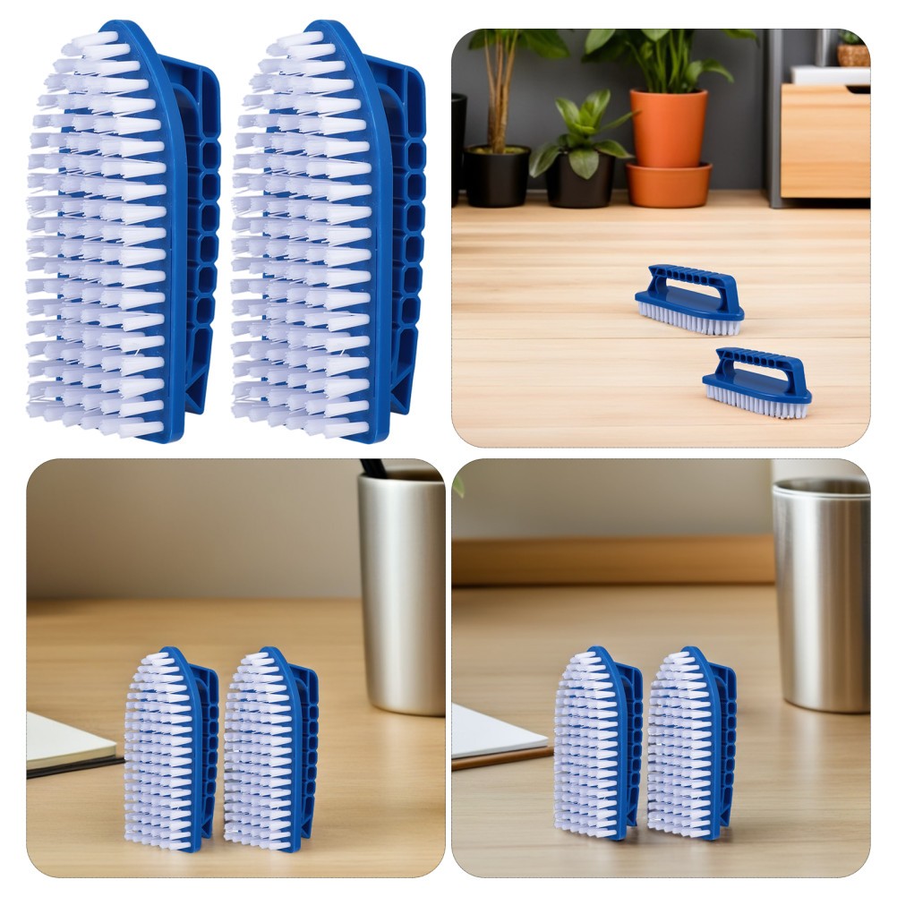 2pcs Multi Purpose Scrub Brush Utility Brush Swimming Pool Cleaning Tools