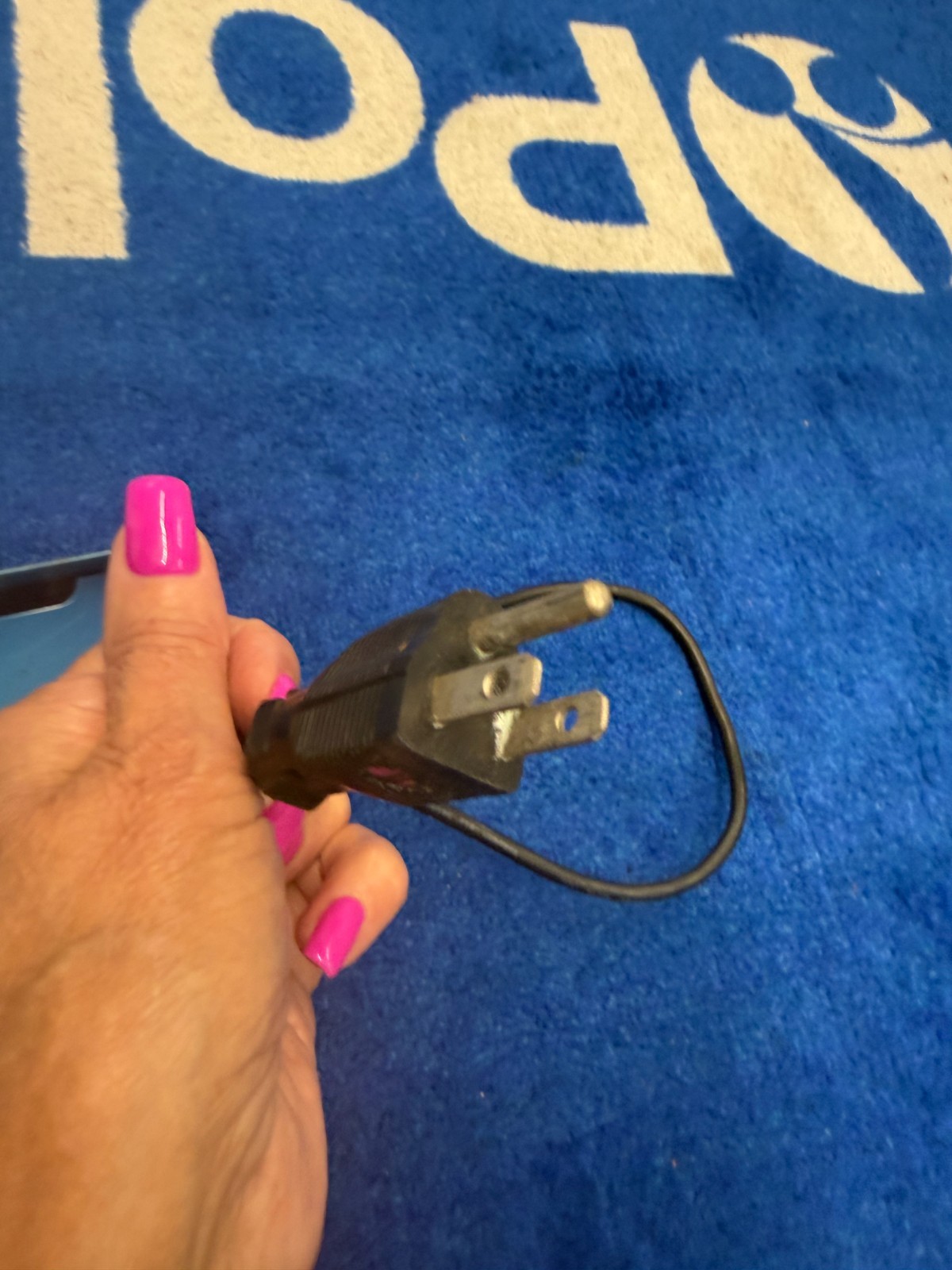 AQUABOT ® CLASSIC & AQUABOT TURBO POWER SUPPLY THREE PIN MALE SOCKET ( USED )