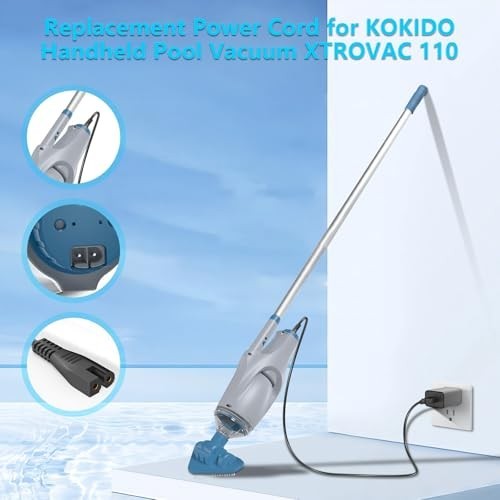 5V Pool Vacuum Charger Compatible with Xtrovac 100 110 200 & Telsa 5 – Power Ada