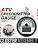3280431 ATV Speedometer Gauge Cluster Assembly Compatible with Polaris Sportsman