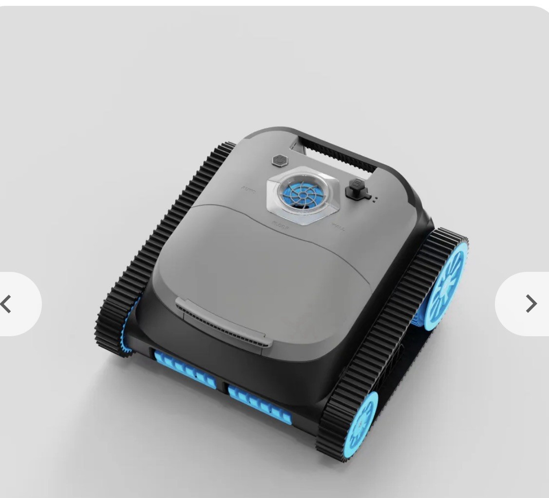 PLAYNOVA Cordless Robotic Pool Cleaner, Smart Path Planning, 180Mins Runtime