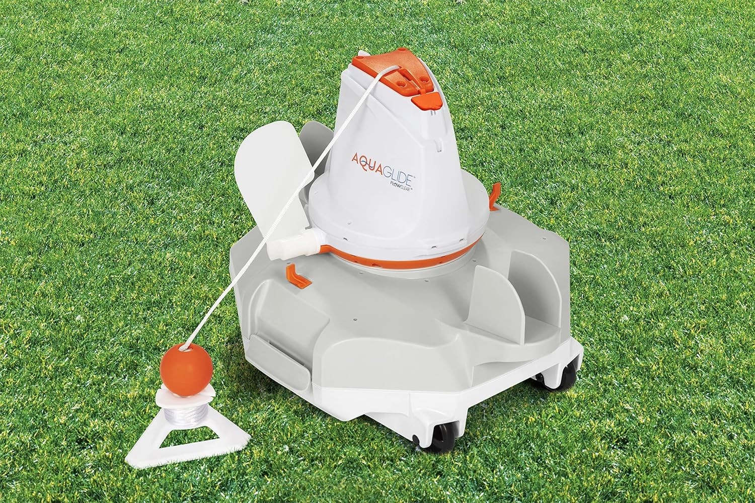 New POOL CLEANING ROBOT Bestway Flowclear AquaGlide w/ Rechargeable Battery NIB