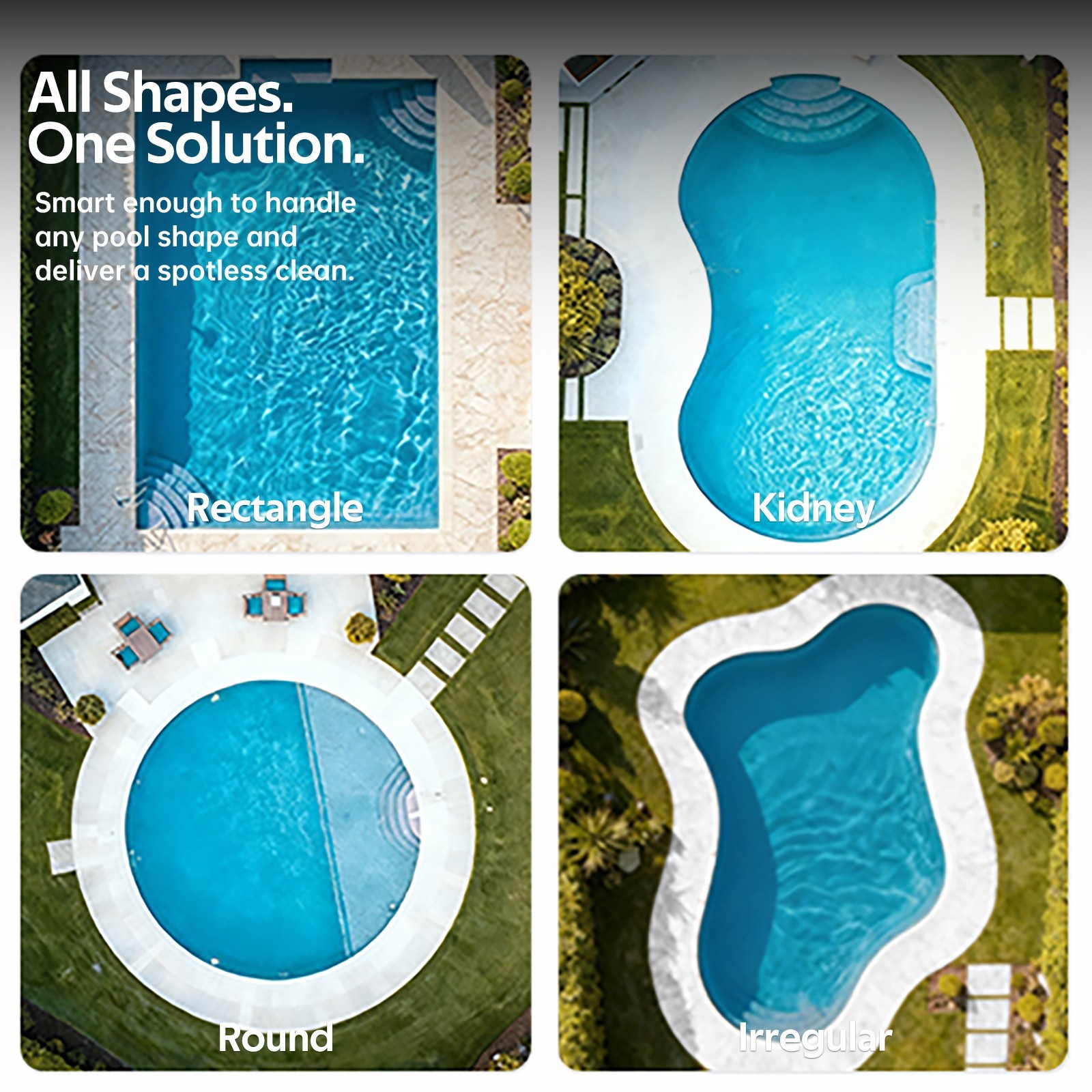 iGarden Pool Cleaner K40,4H Cordless Robotic Pool Vacuum For Inground Pools