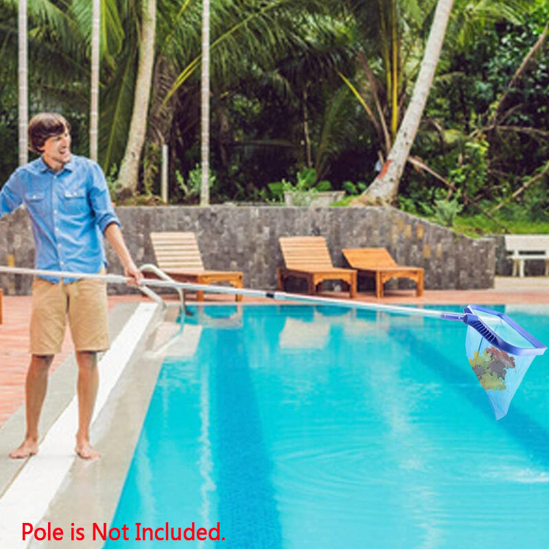 Pool Maintenance Cleaning Kit Skimmer Net Leaf Rake & 18&Prime; Brush Head Cleaner US