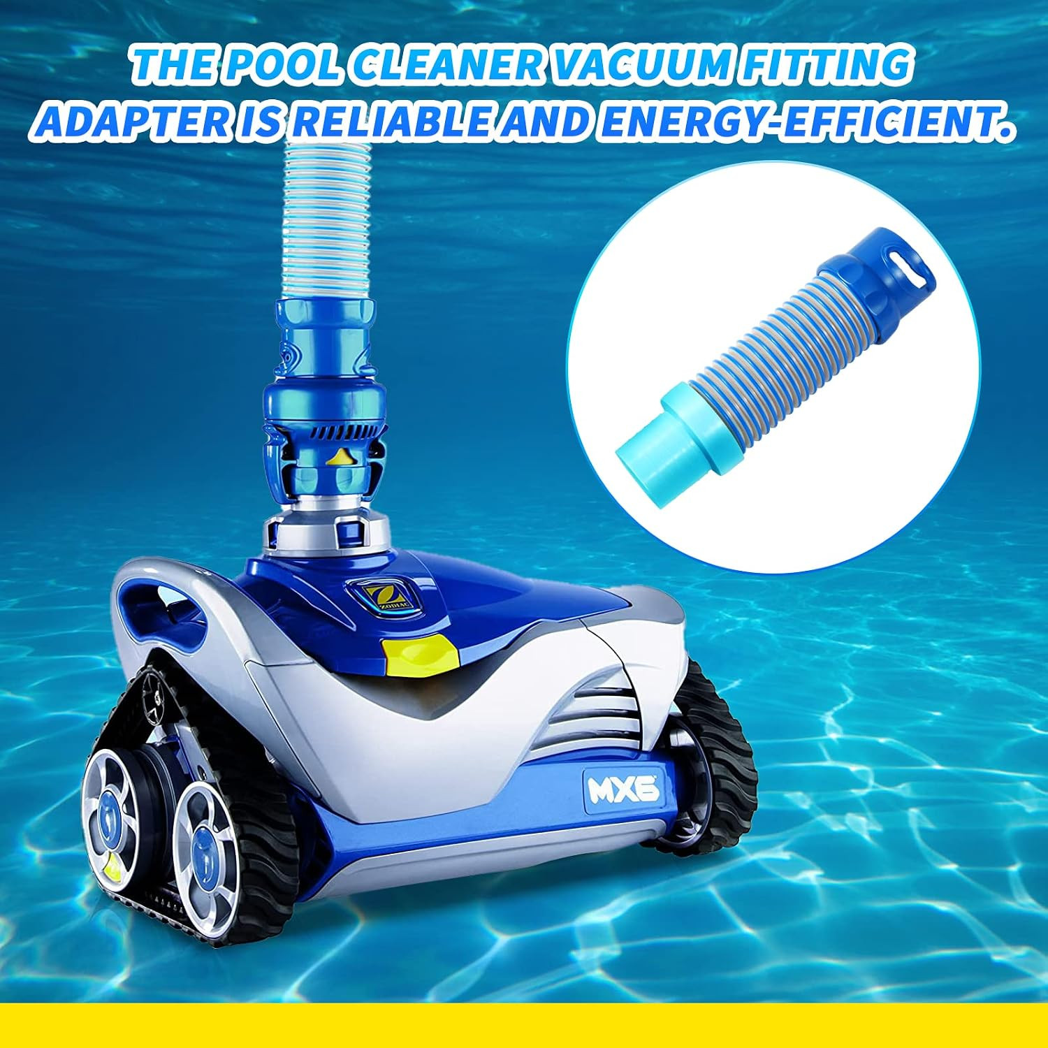 X77094 Pool Vacuum Hose Adapter for Zodiac Mx8 Mx6 Pool Systems Suction Adapter,