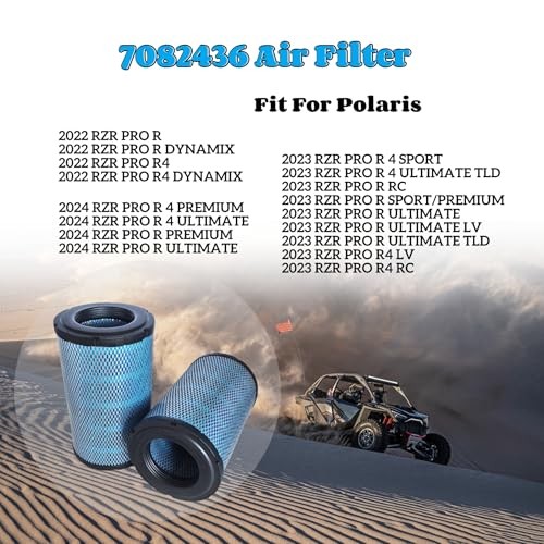 7082436 Air Fil-ter Fit For Polaris RZR PRO R