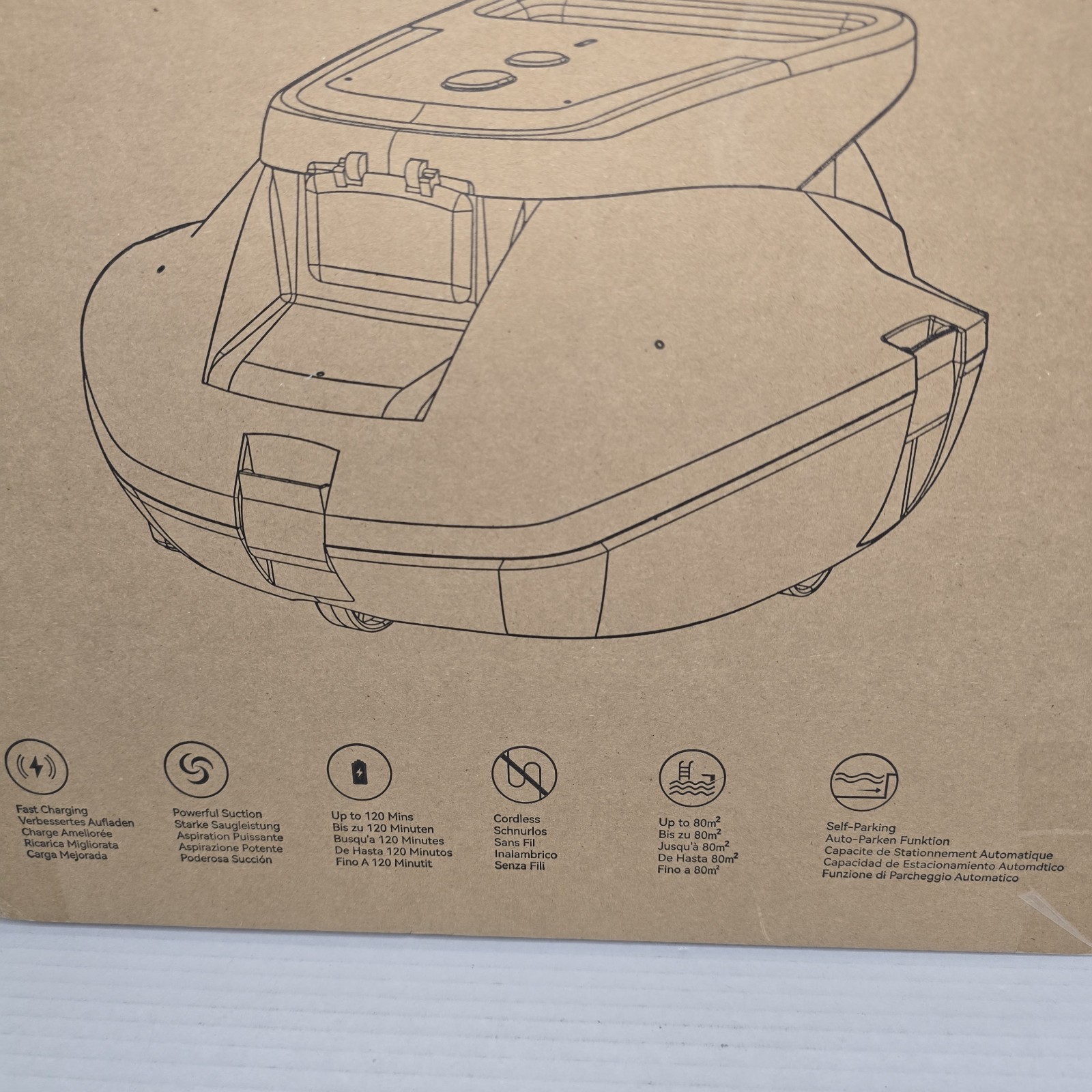 Pondee Cordless Robotic Pool Cleaner Model: WaveRobo X1 New!