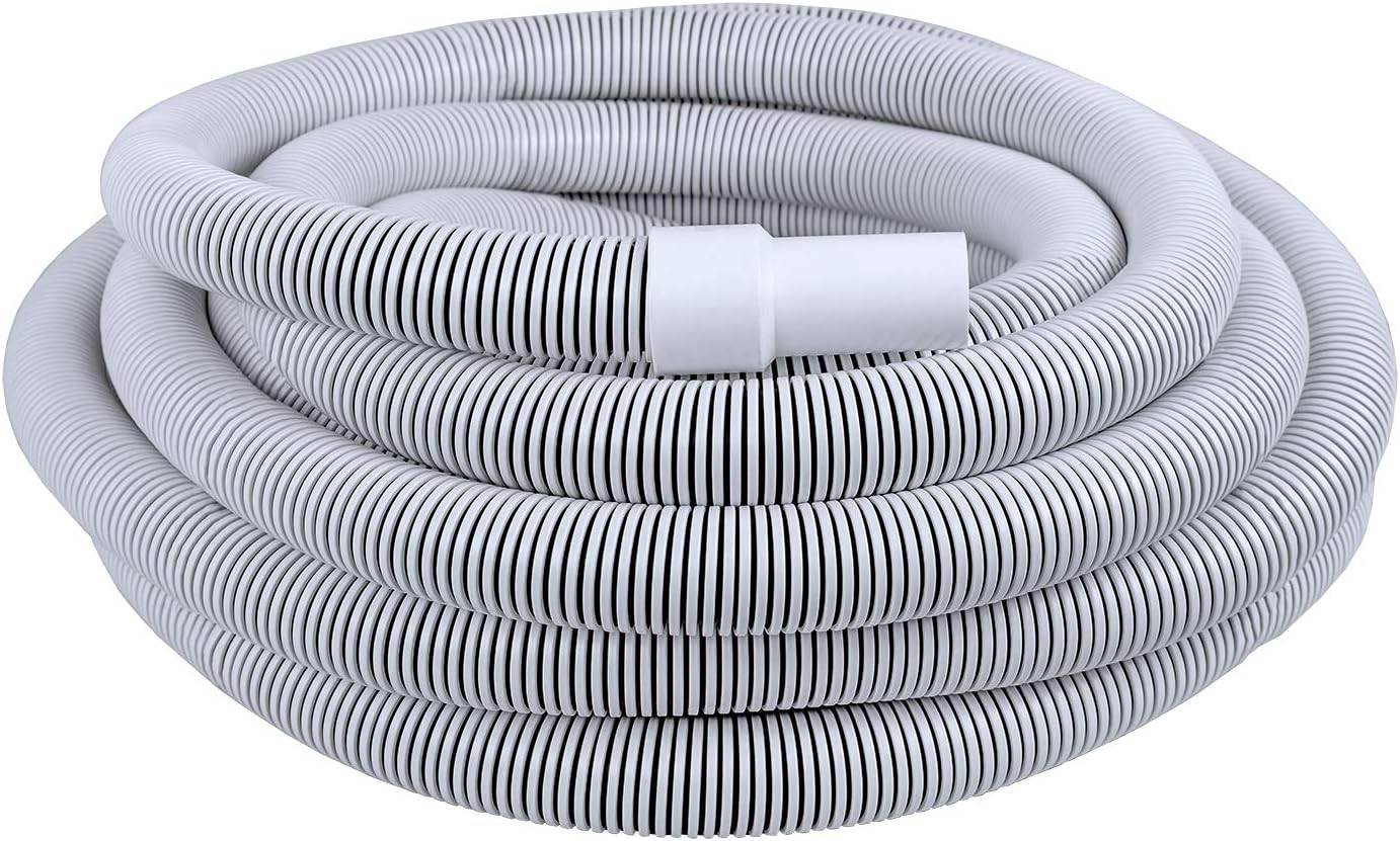 Poolmaster 50-Foot Commercial Grade In-Ground Swimming Pool Vacuum Hose with Lea