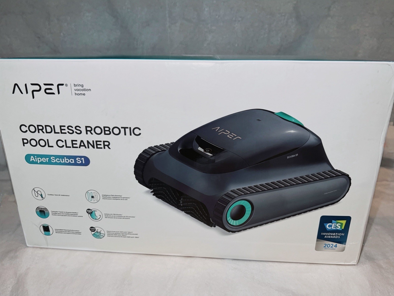 New Seal Aiper Scuba S1 2025 APP Control Pool Vacuum Robotic Cleaner